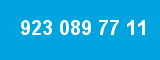 923 089 77 11 923 089 77 11